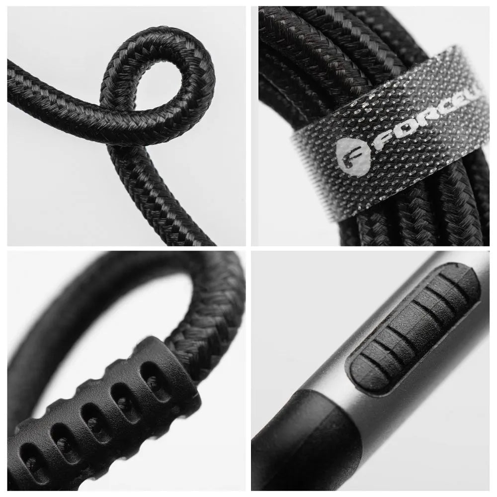 Forcell USB-C naar Lightning Kabel 27W PD – 1.2 meter – Zwart