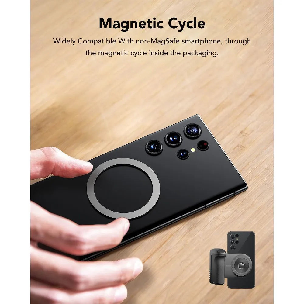 Veger Powerbank Snapcam met MagSafe – 5000 mAh – 20W – Zwart