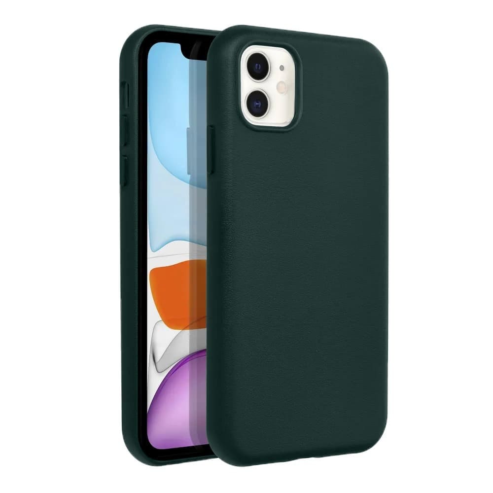 Casify Leren Hoesje met MagSafe voor iPhone 11 Bosgroen