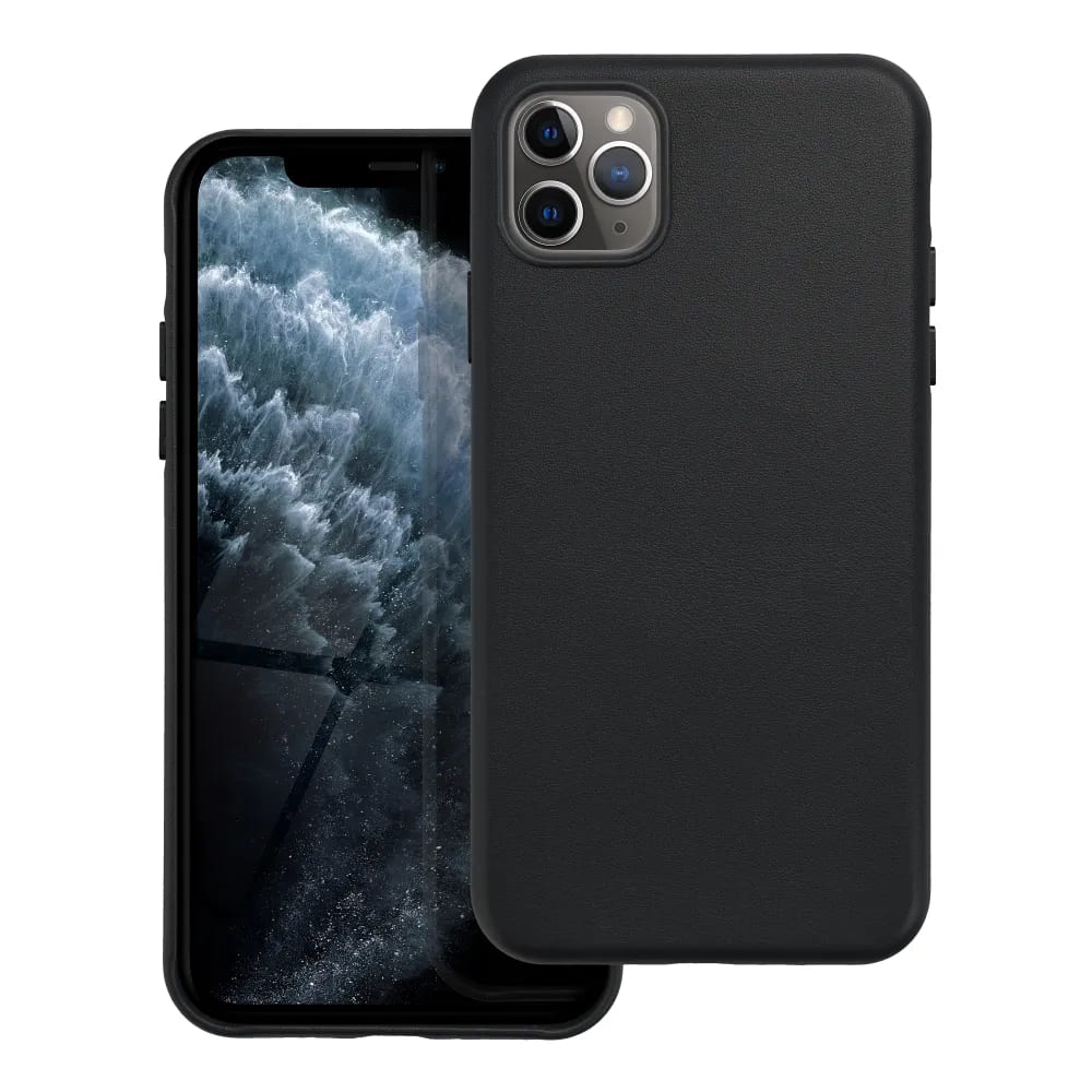 Casify Leren Hoesje met MagSafe voor iPhone 11 Pro Max Zwart2