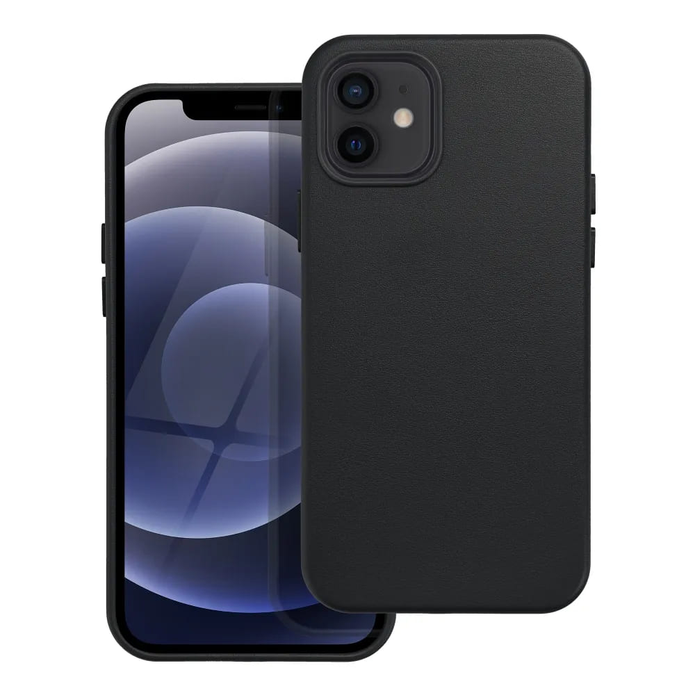 Casify Leren Hoesje met MagSafe voor iPhone 12 Zwart2