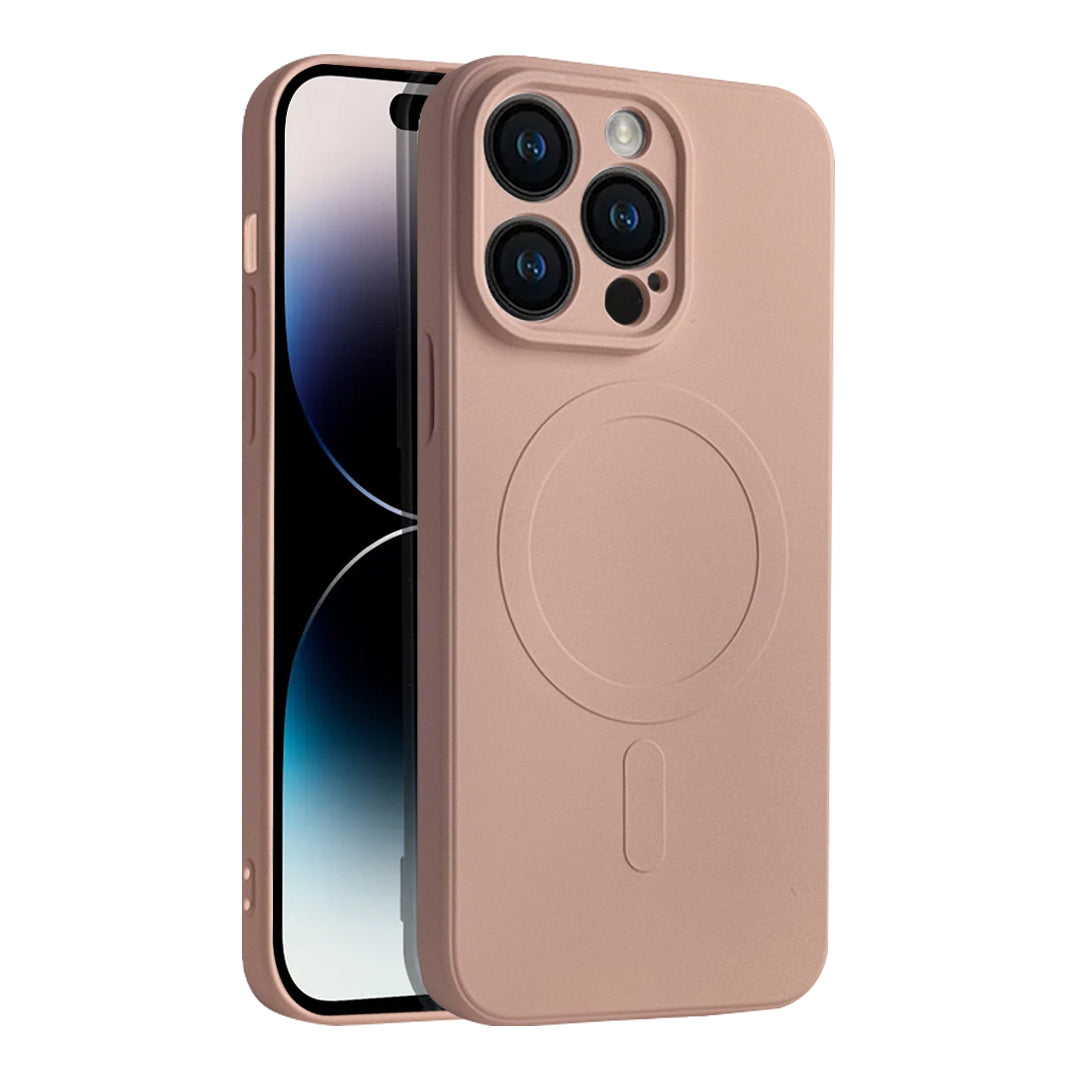 Casify Siliconen Hoesje met MagSafe voor de iPhone 14 Pro - Roze