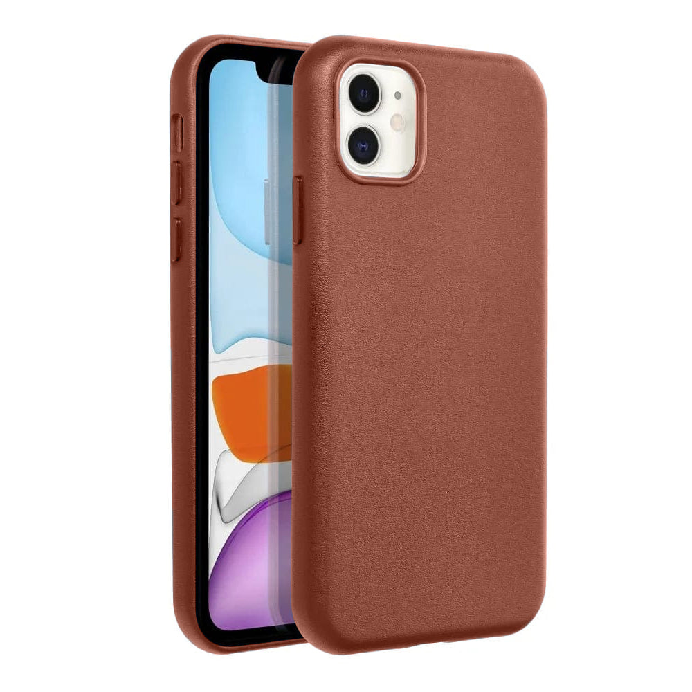 Casify Leren Hoesje met MagSafe voor de iPhone 11 - Omber
