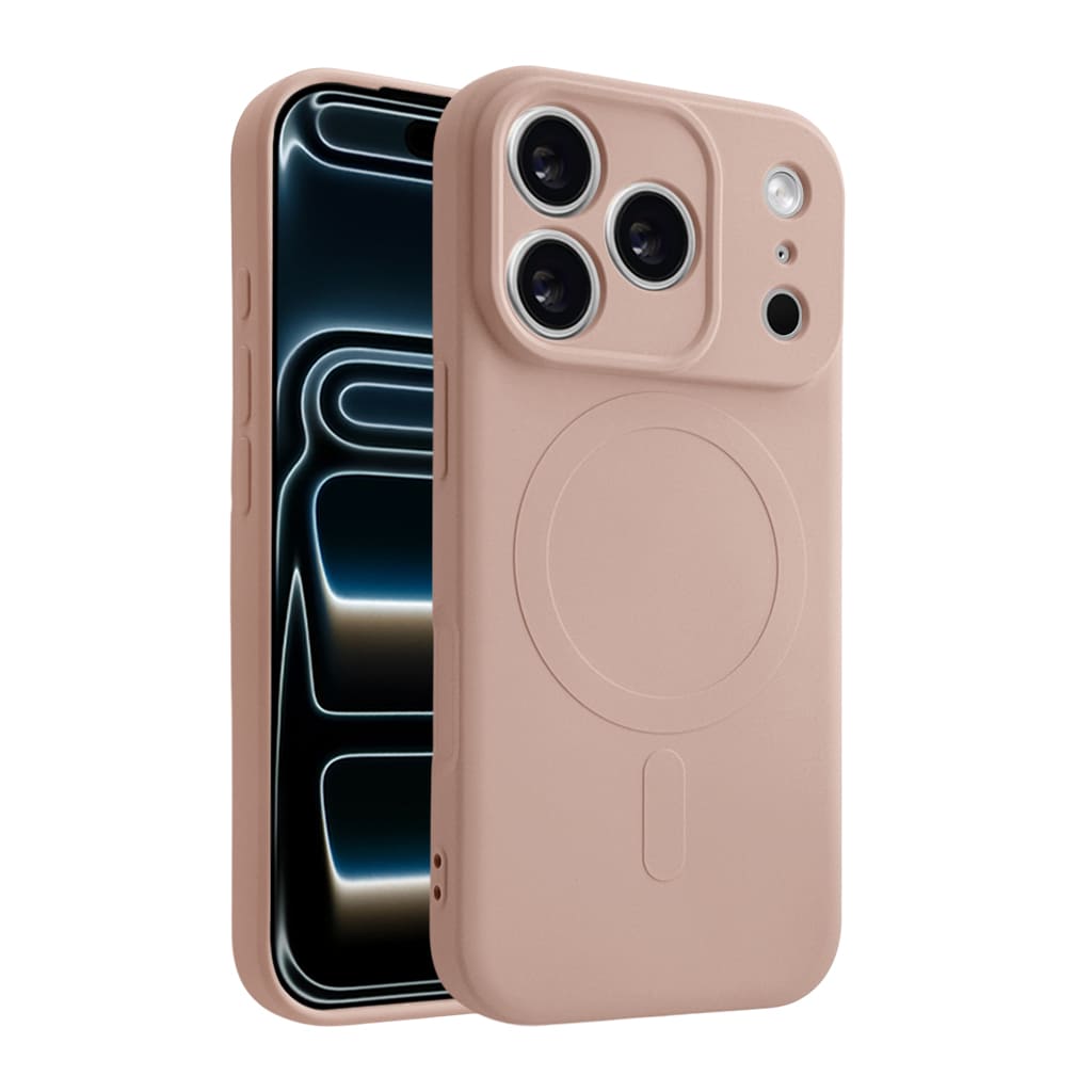 Casify Siliconen Hoesje met MagSafe voor de iPhone 17 Pro - Roze