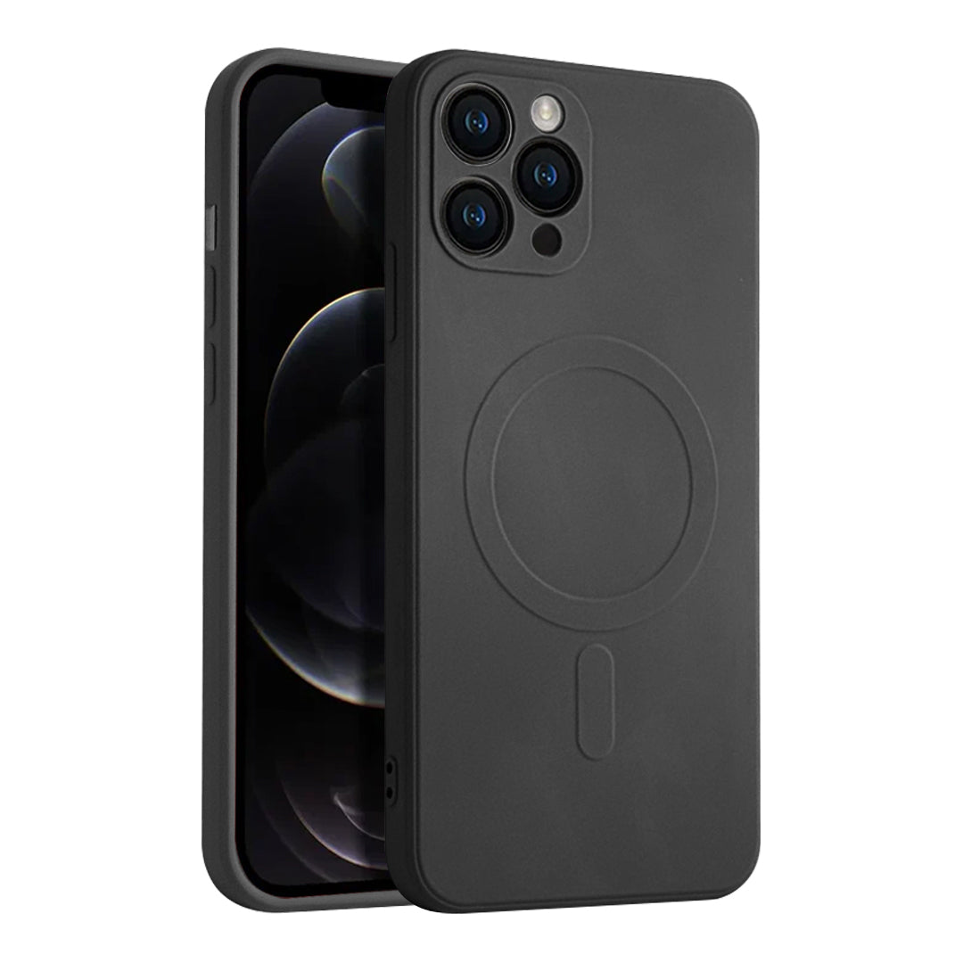 Casify Siliconen Hoesje met MagSafe voor de iPhone 11 Pro - Zwart