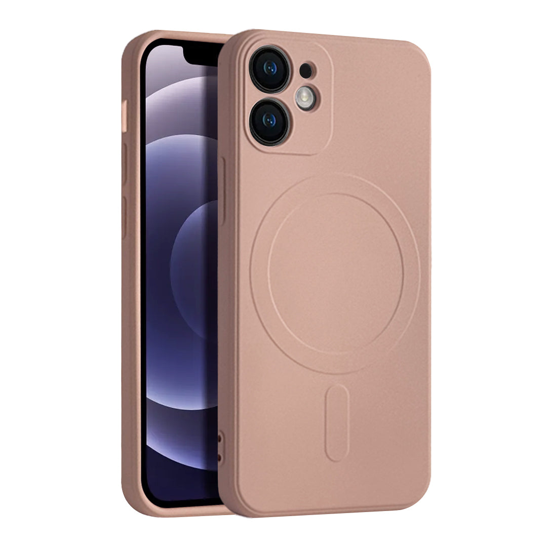 Casify Siliconen Hoesje met MagSafe voor de iPhone 12 Mini - Roze