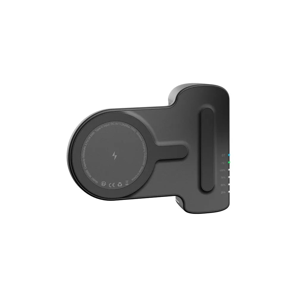 Veger Powerbank Snapcam met MagSafe – 5000 mAh – 20W – Zwart